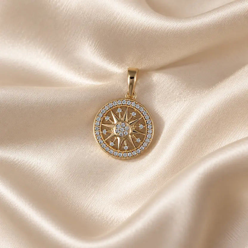 Celestial Sunburst  Pendant
