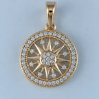 Celestial Sunburst  Pendant