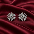 Crystal Starburst Stud Earrings