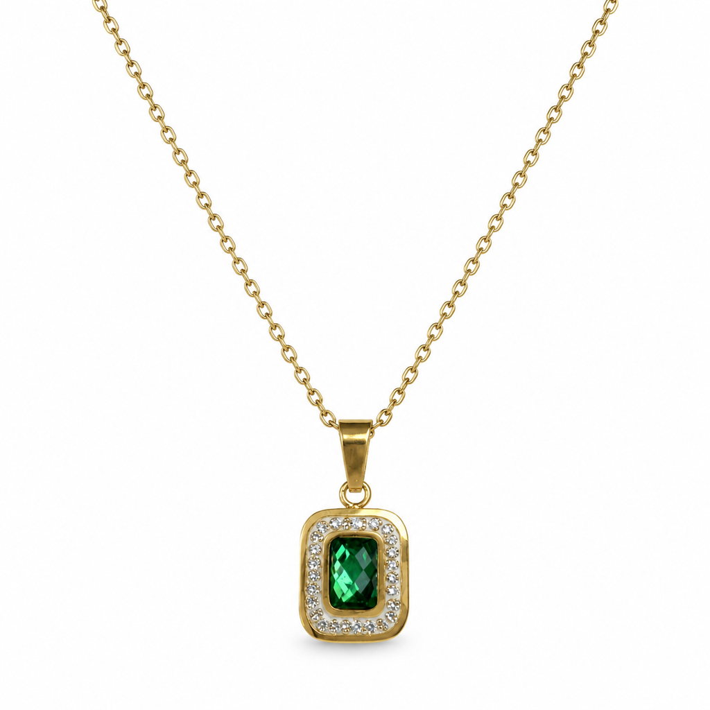 Classic Emerald Necklace