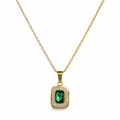 Classic Emerald Necklace