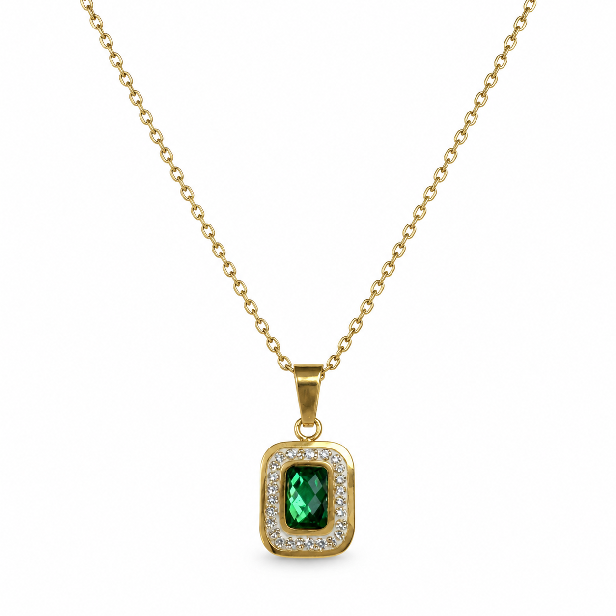 Classic Emerald Necklace