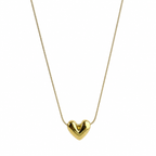 Dew Drop Heart Necklace