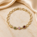 Geometric Multicolor Bracelet