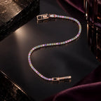 Pastel Rainbow Tennis Bracelet