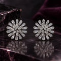 Crystal Starburst Stud Earrings