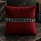 Black Cuban-Link Men's Bracelet