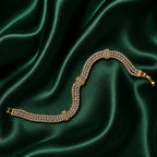 Triple Layer Tennis Bracelet