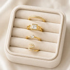 Golden Hour Ring Stack