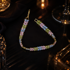 Multicolor Pastel Tennis Bracelet
