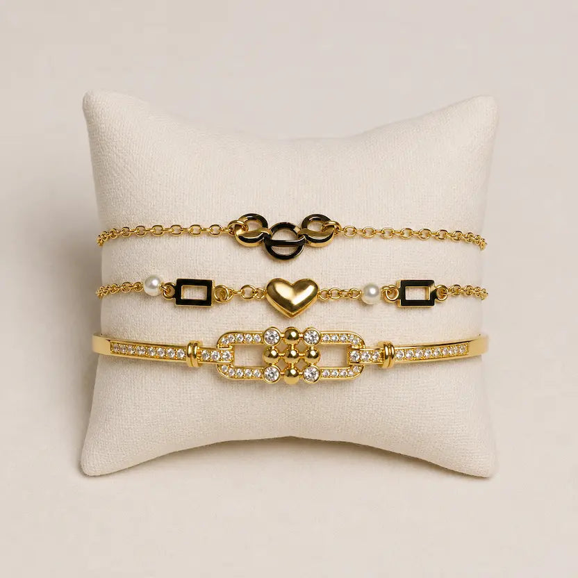 Love in Layers Bracelet Stack