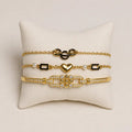 Love in Layers Bracelet Stack
