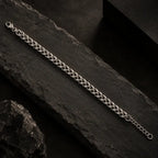 Double Wheat-Link Men's Bracelet