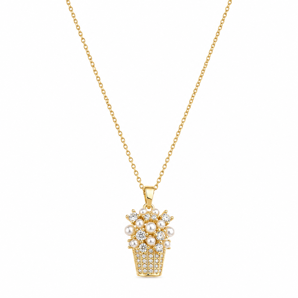 Blossom Basket Necklace
