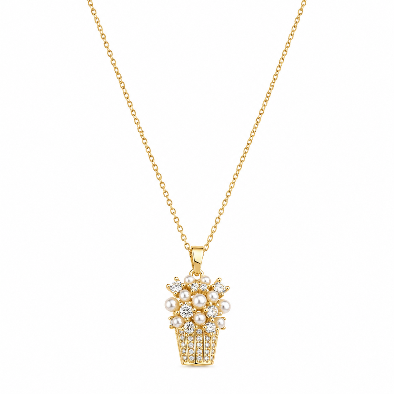 Blossom Basket Necklace