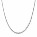 Silver Plated Snake Chain Necklace