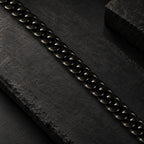 Black Cuban-Link Men's Bracelet