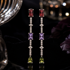 Multicolor stones Dangler Earrings