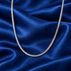 Silver Plated Snake Chain Necklace