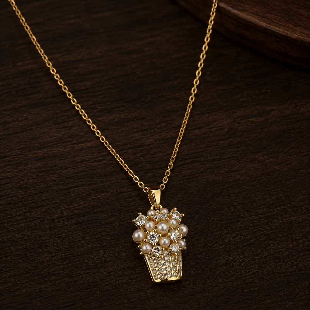 Blossom Basket Necklace