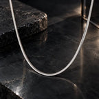Silver Plated Snake Chain Necklace