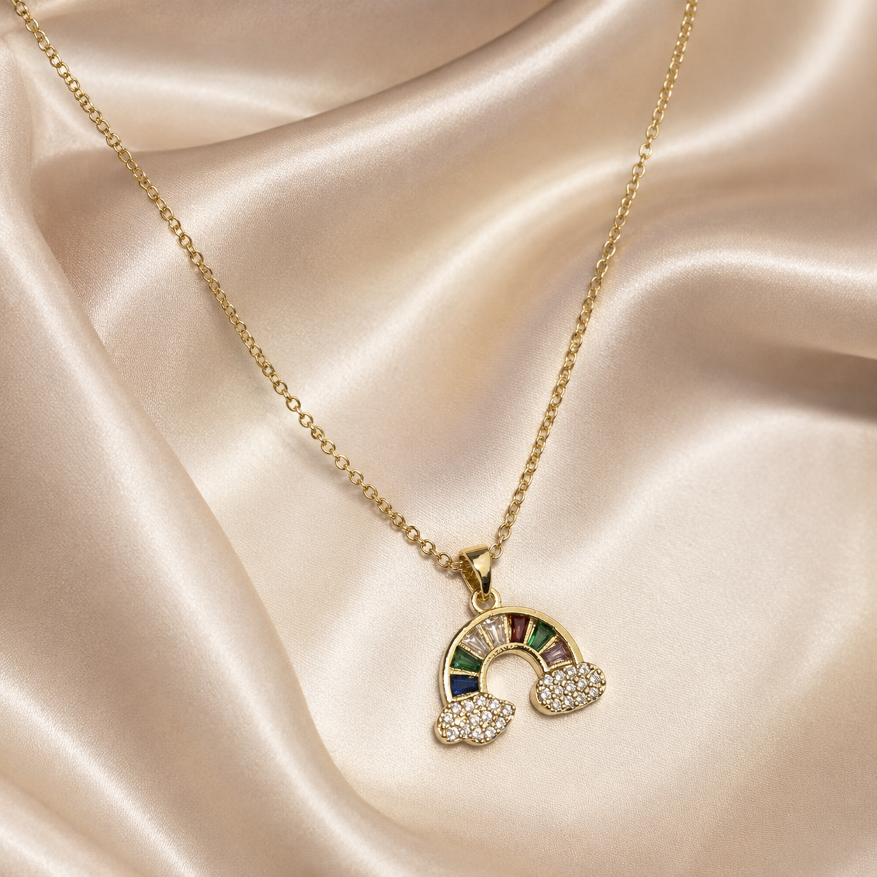 Rainbow Love Spectrum Necklace