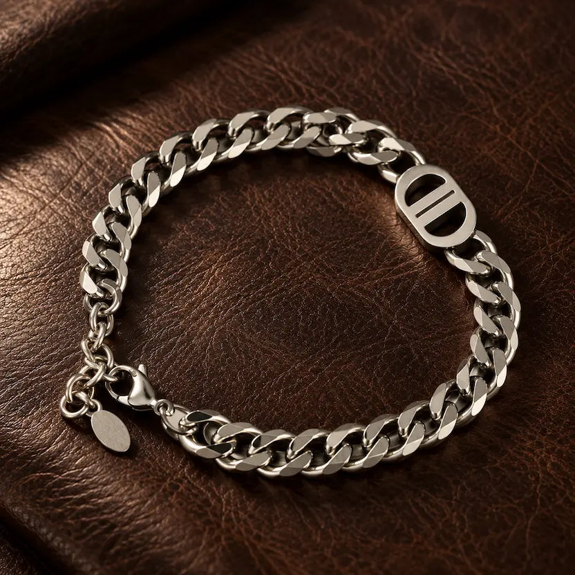 Bar-Link Cuban Men's Bracelet