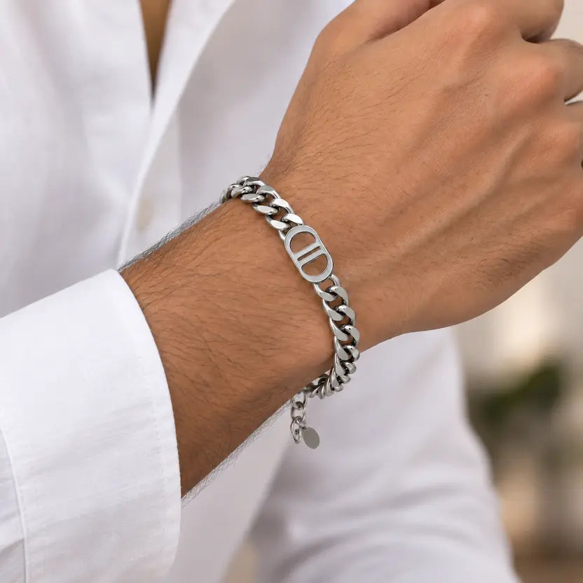 Bar-Link Cuban Men's Bracelet