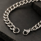 Slim Curb-Link Men's Bracelet