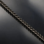 Gunmetal Magnetic Curb Men's Bracelet