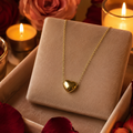 Glassy Heart Necklace
