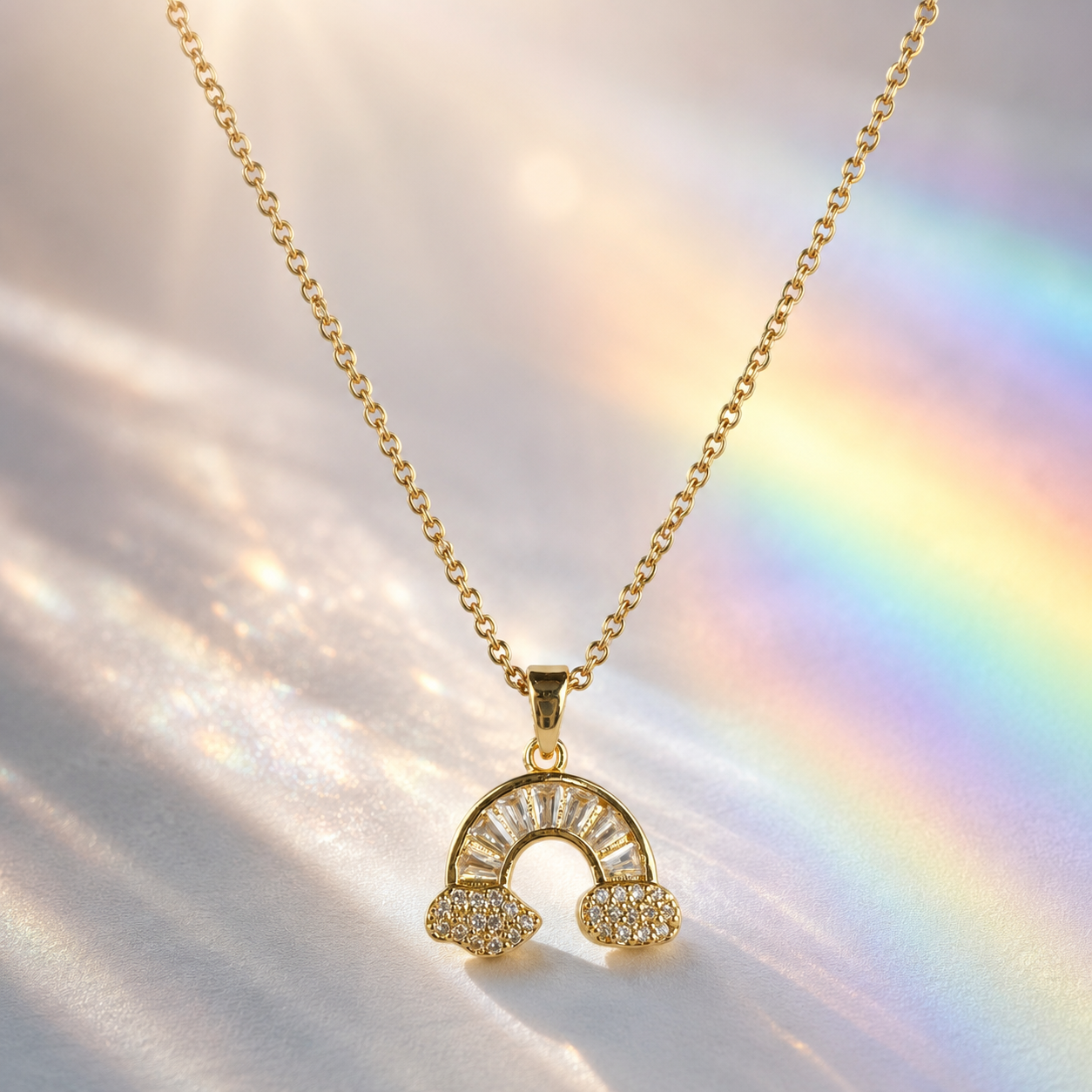 White Love Spectrum Necklace