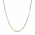 Sleek Gold-Tone Chain Necklace