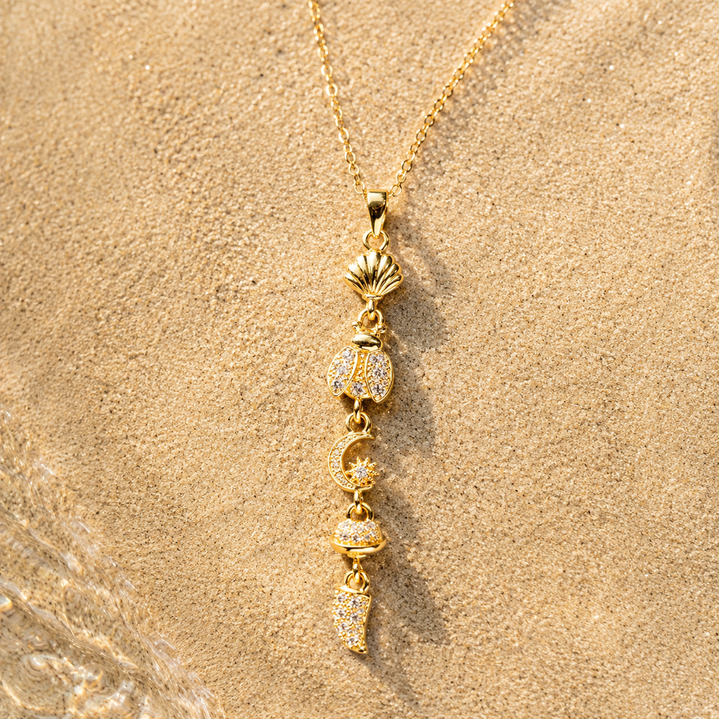 Coastline Charm Necklace