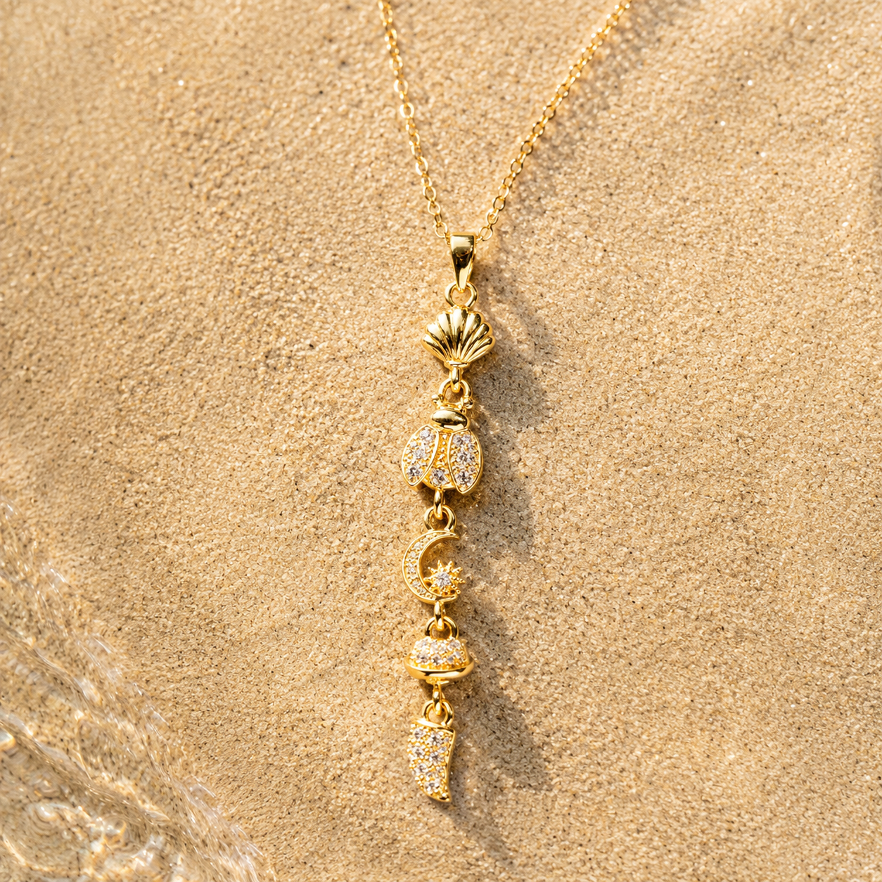 Coastline Charm Necklace