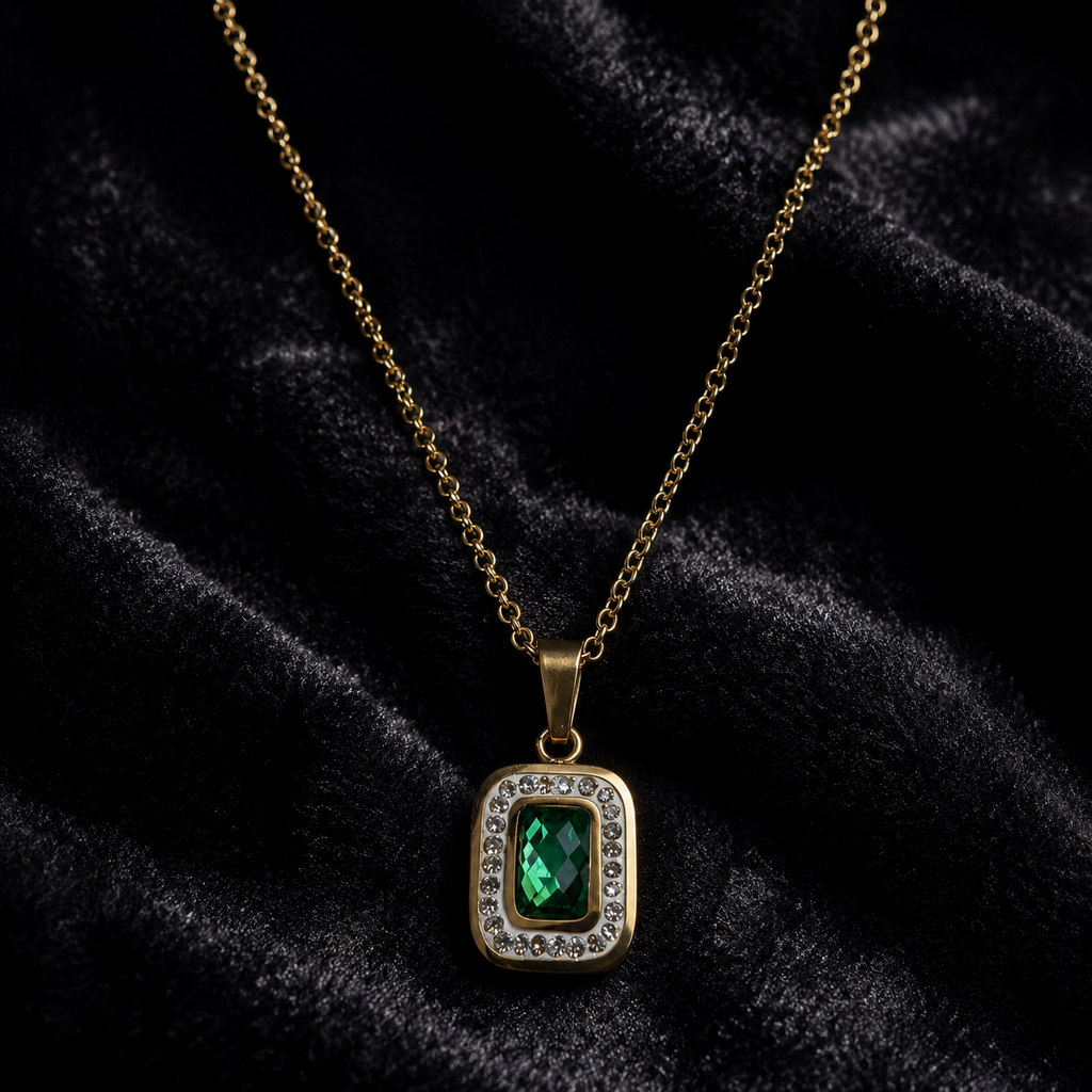Classic Emerald Necklace