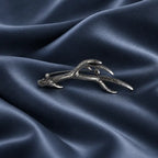 Antler Branch Silver-Tone Brooch