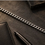 Slim Curb-Link Men's Bracelet