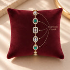 Mixed-Cut Swarovski Crystals Bracelet