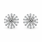Crystal Starburst Stud Earrings