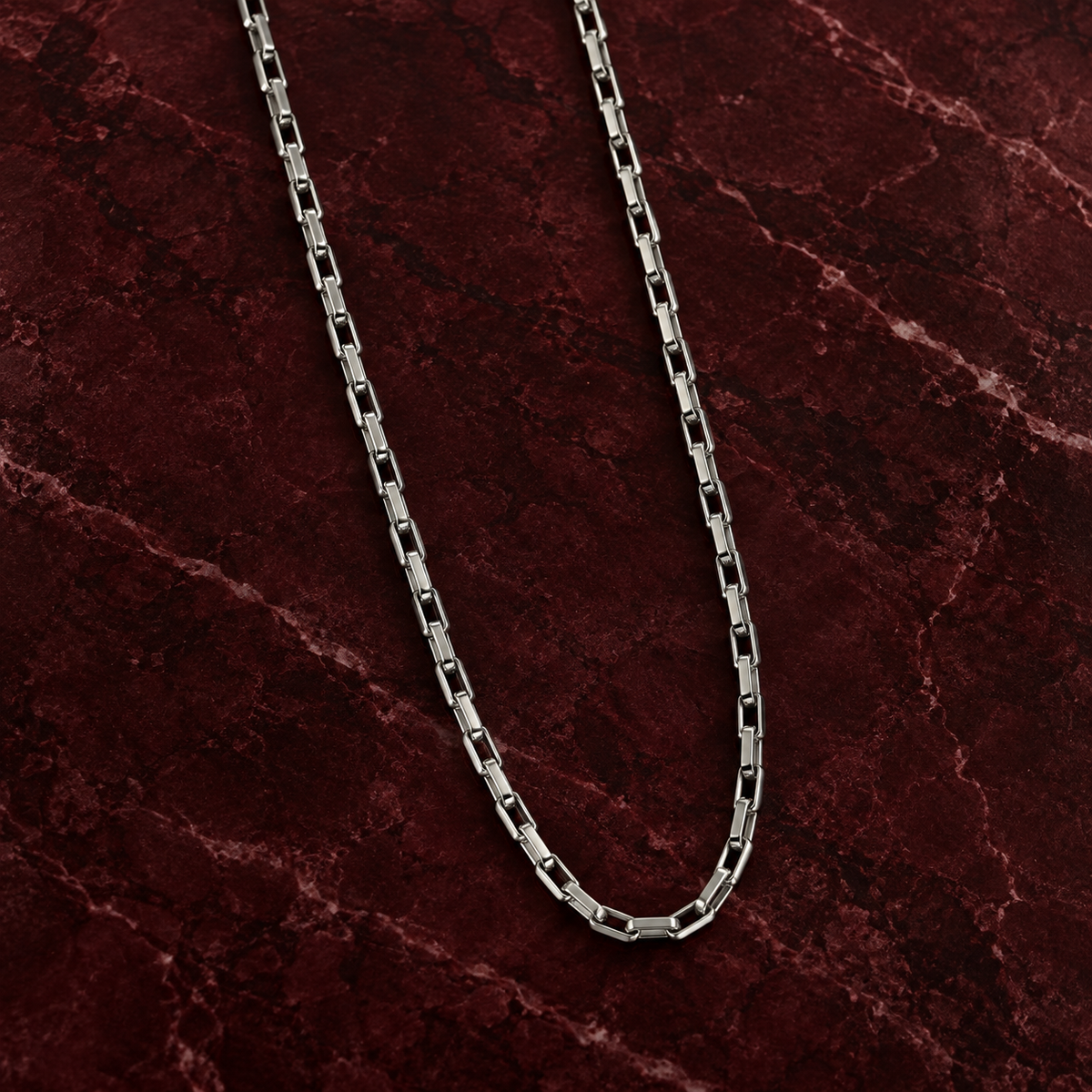 Paperclip Box Men's Chain | 22 Inch