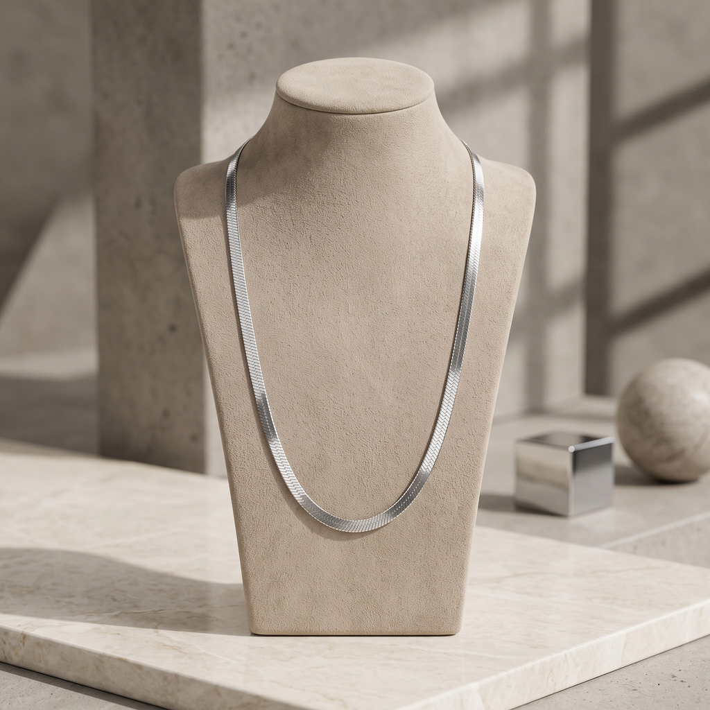 Classic Snake Men's Chain | 22 Inch
