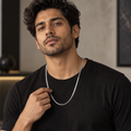 Classic Snake Men's Chain | 22 Inch