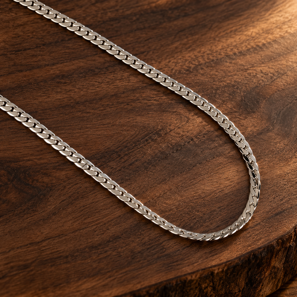 Curb Link Snake Men's Chain | 22 Inch
