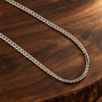 Curb Link Snake Men's Chain | 22 Inch