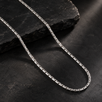 Rounded Box Men's Chain | 22 Inch