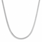 Polished Curb-Link Men's Chain | 22 Inch