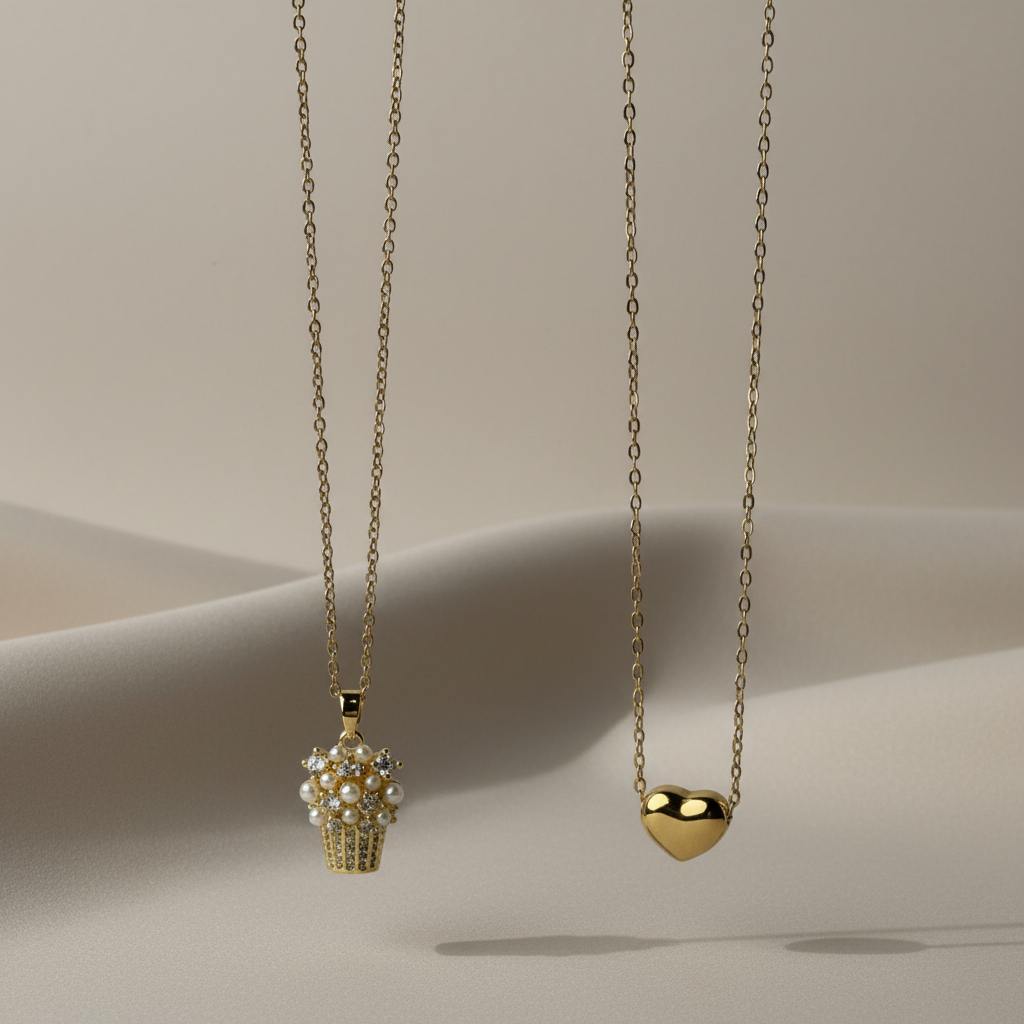 Blossom Basket Necklace pairing by SVORA