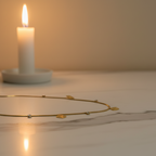 Aurielle Square Charms with Stone Necklace by SVORA