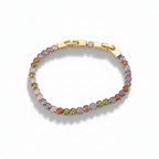 Multicolor Tennis Adjustable Bracelet by SVORA